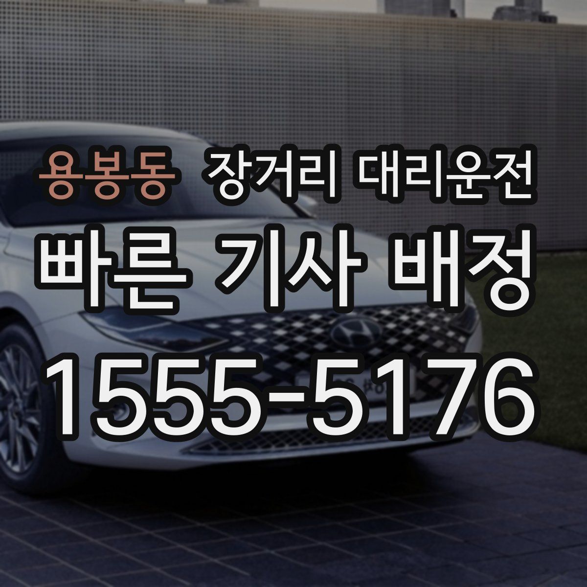 용봉동 장거리 대리운전