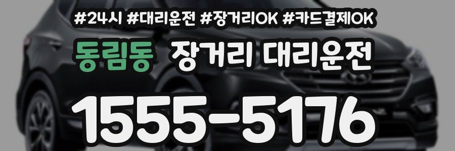 동림동 장거리 대리운전