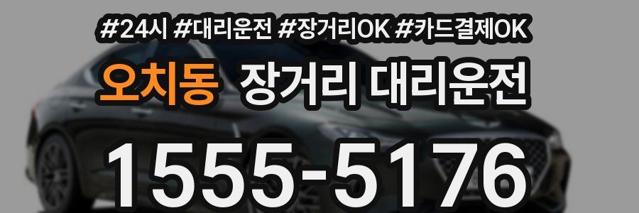 오치동 장거리 대리운전