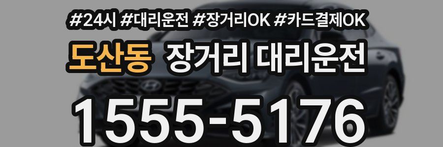 도산동 장거리 대리운전