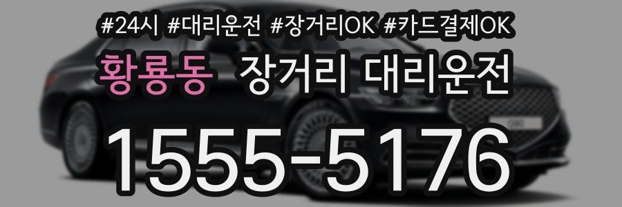 황룡동 장거리 대리운전