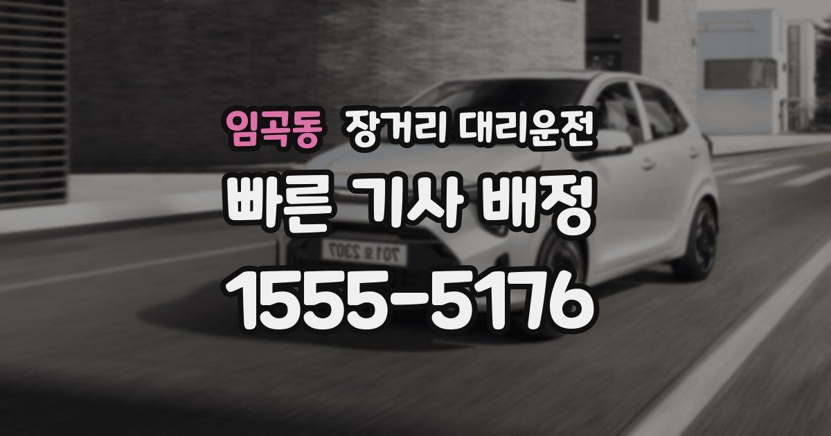 임곡동 장거리 대리운전