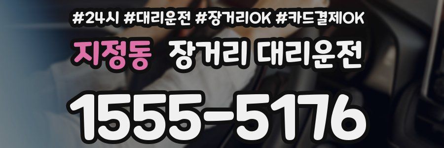 지정동 장거리 대리운전