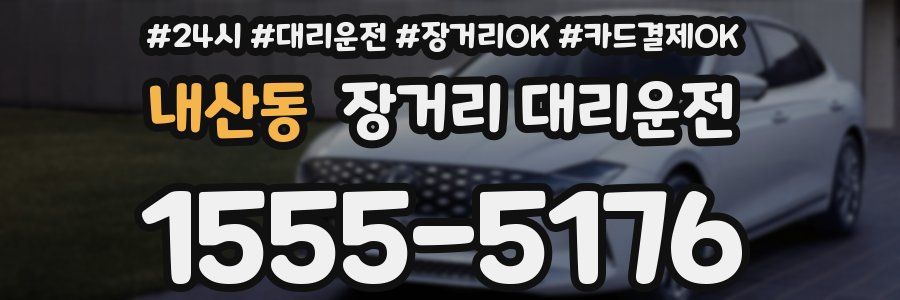 내산동 장거리 대리운전