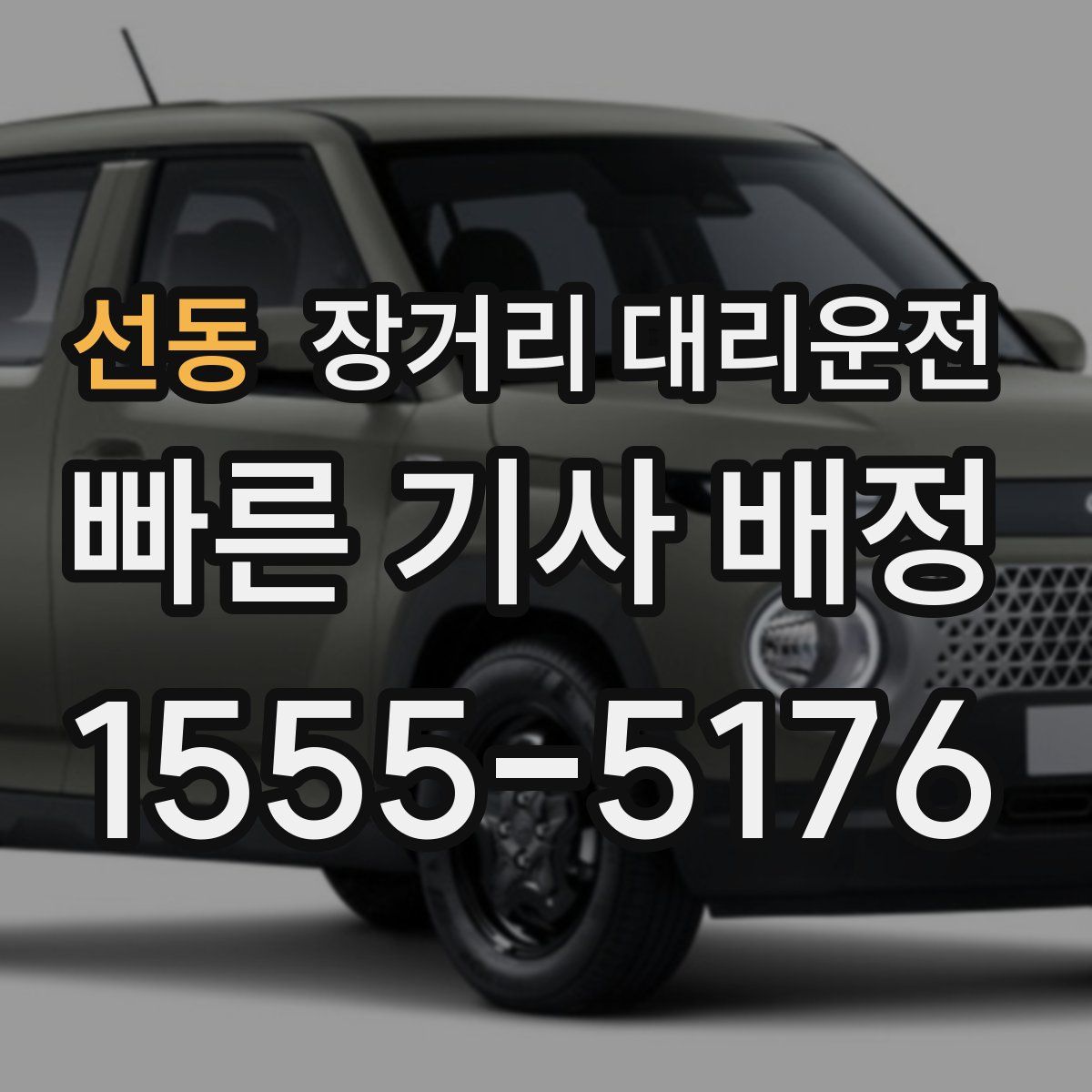 선동 장거리 대리운전