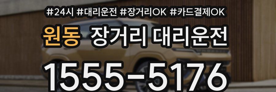 원동 장거리 대리운전