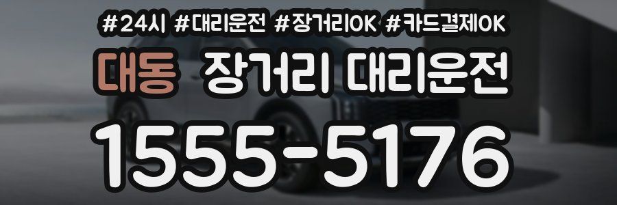 대동 장거리 대리운전