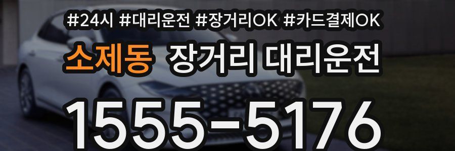 소제동 장거리 대리운전