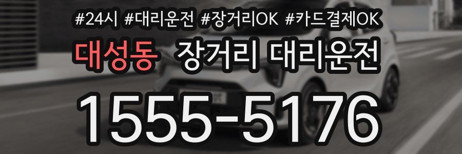 대성동 장거리 대리운전
