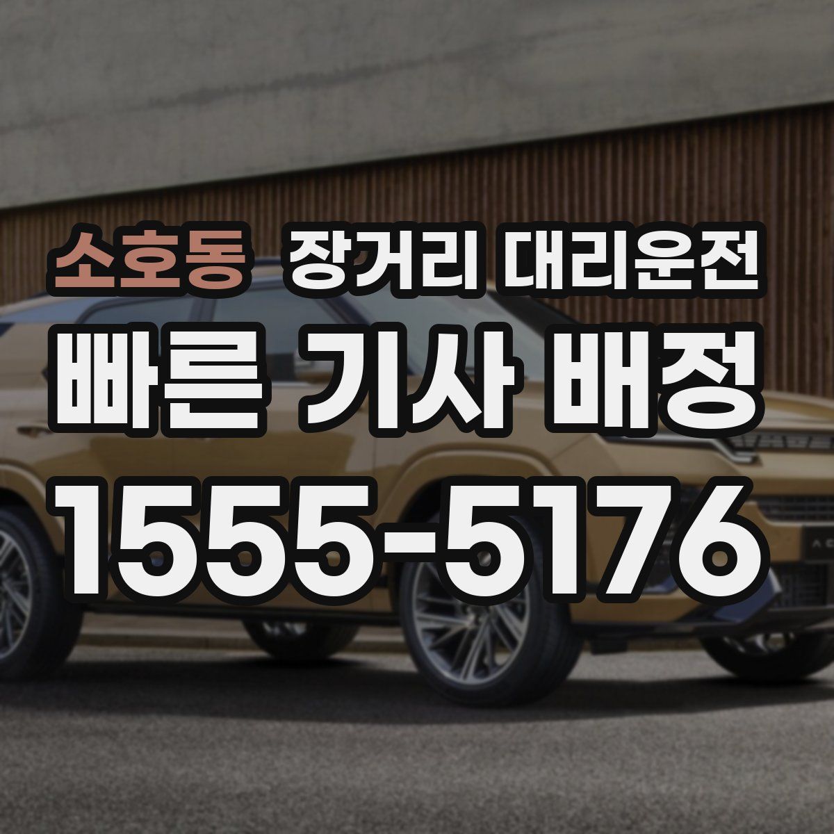 소호동 장거리 대리운전
