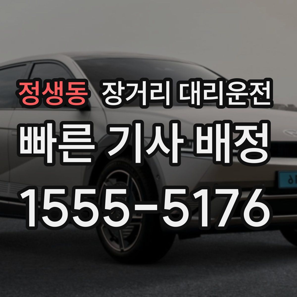 정생동 장거리 대리운전