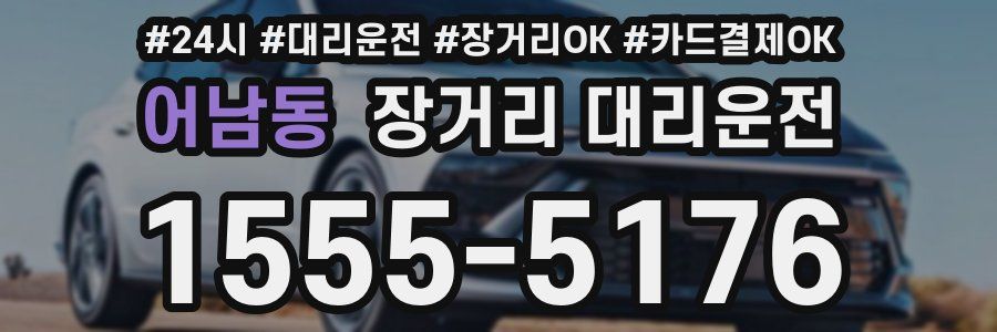 어남동 장거리 대리운전