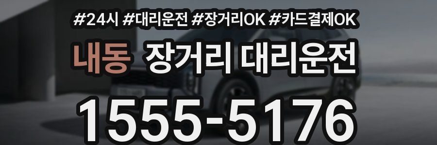 내동 장거리 대리운전