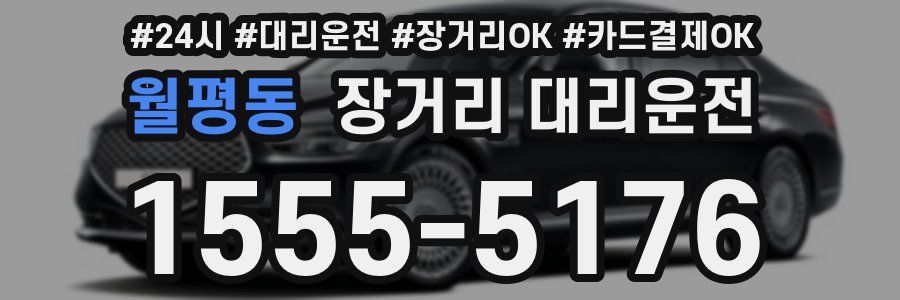 월평동 장거리 대리운전