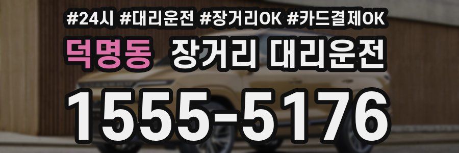 덕명동 장거리 대리운전