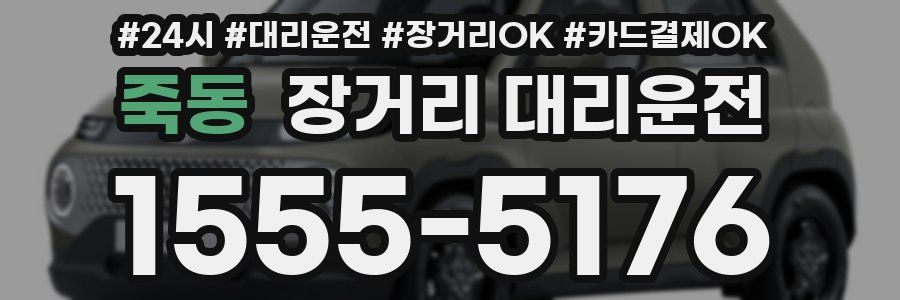 죽동 장거리 대리운전