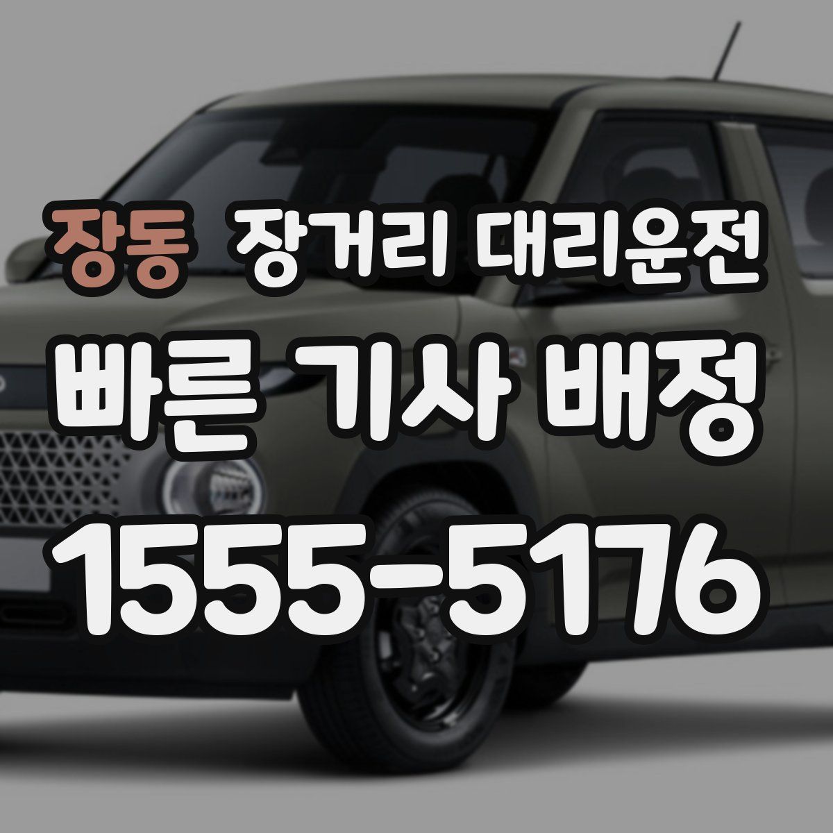 장동 장거리 대리운전