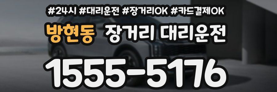 방현동 장거리 대리운전