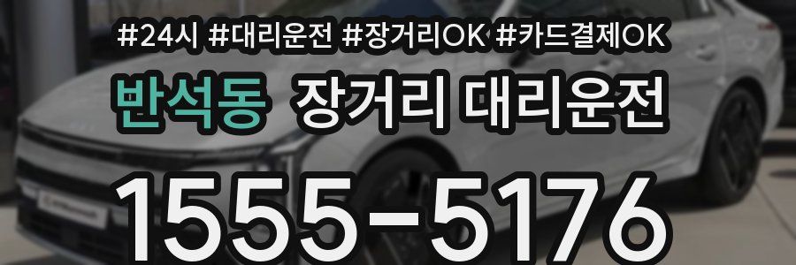 반석동 장거리 대리운전