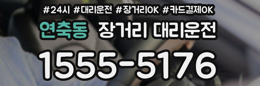 연축동 장거리 대리운전