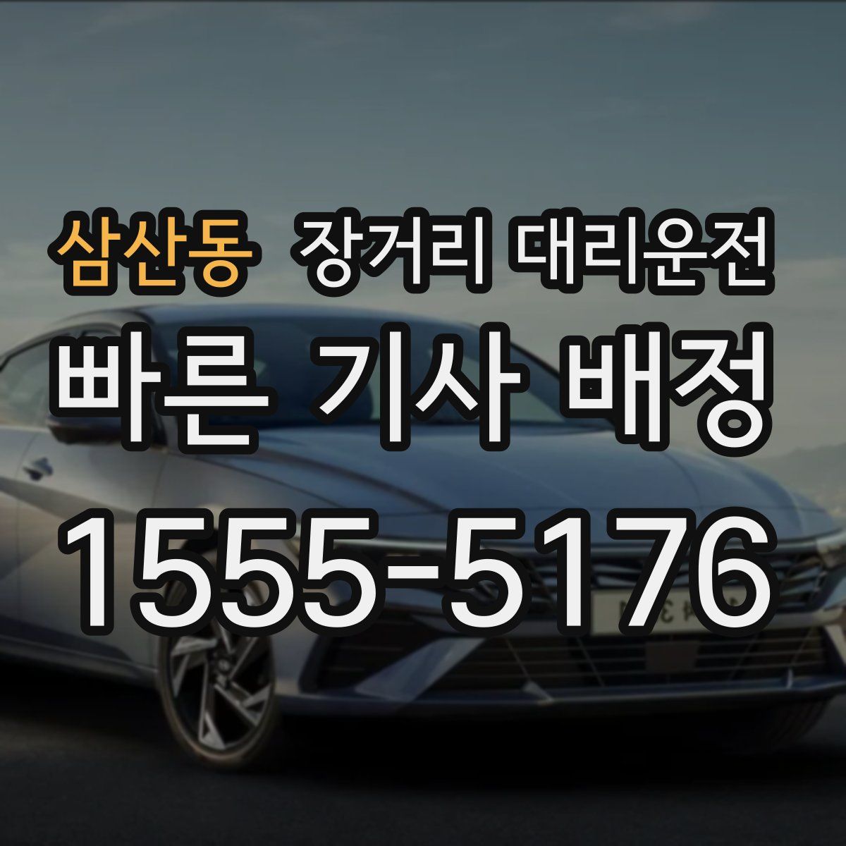 삼산동 장거리 대리운전