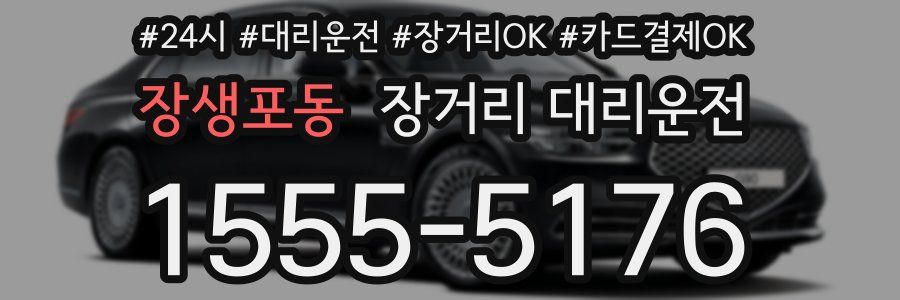 장생포동 장거리 대리운전