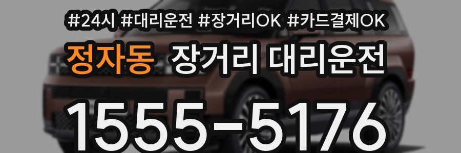 정자동 장거리 대리운전
