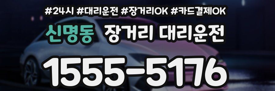 신명동 장거리 대리운전
