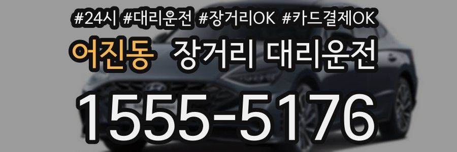 어진동 장거리 대리운전