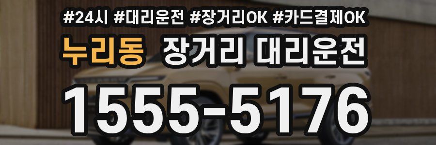 누리동 장거리 대리운전