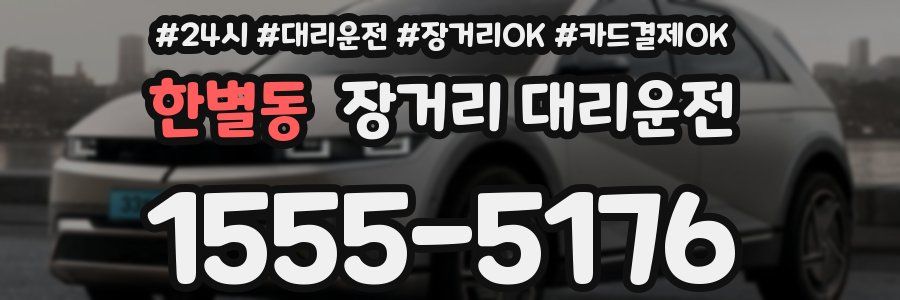 한별동 장거리 대리운전