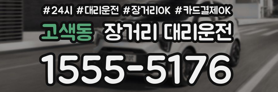 고색동 장거리 대리운전