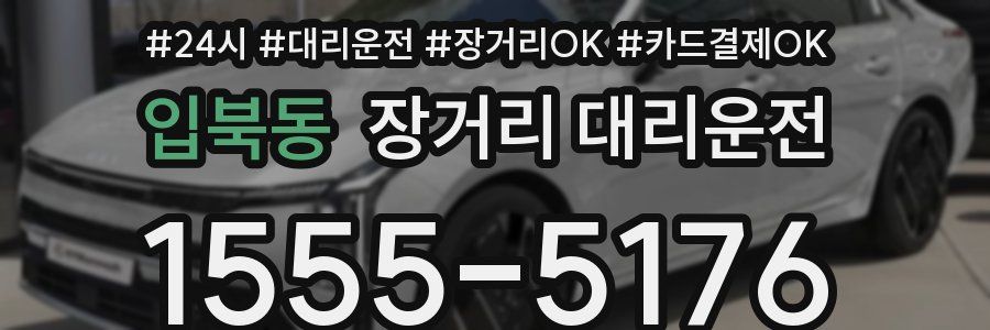 입북동 장거리 대리운전