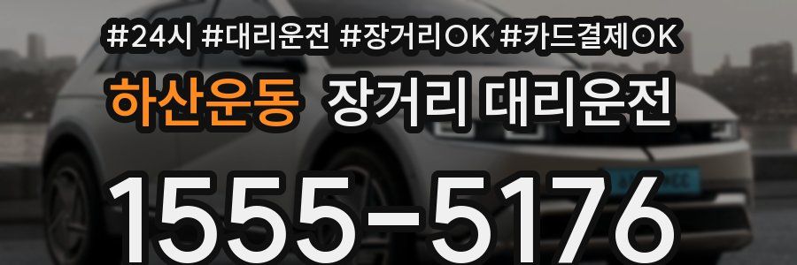 하산운동 장거리 대리운전