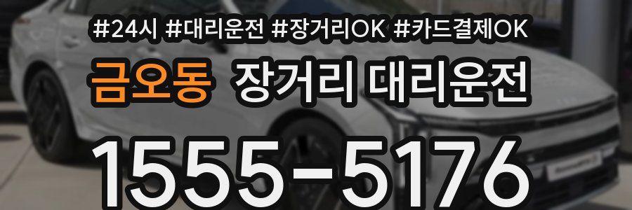 금오동 장거리 대리운전