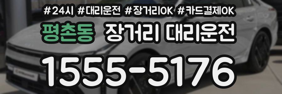 평촌동 장거리 대리운전