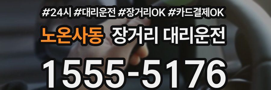 노온사동 장거리 대리운전