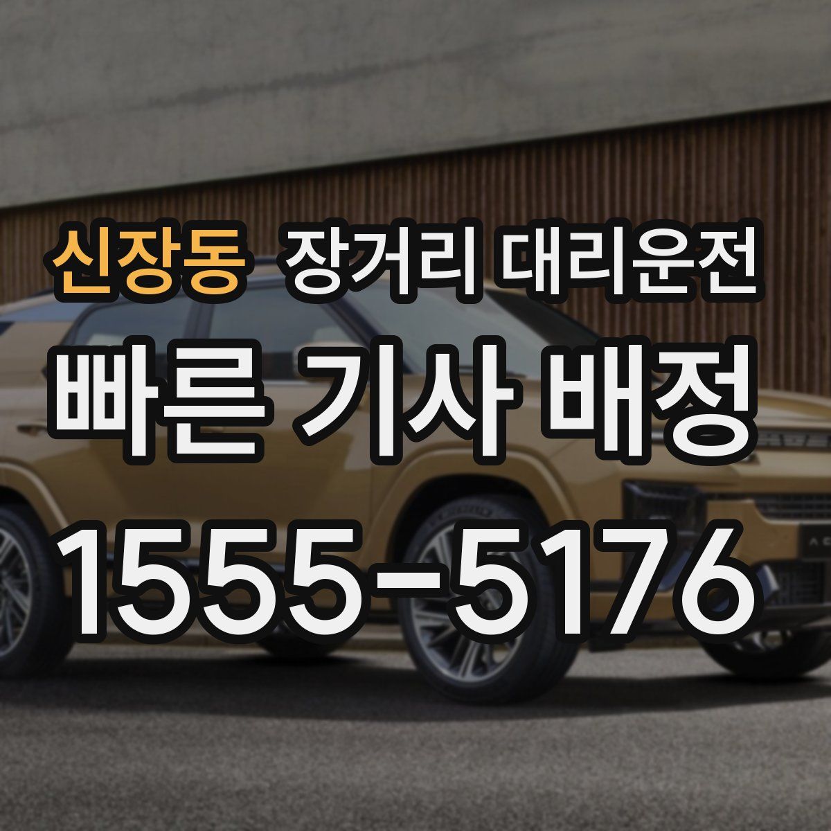 신장동 장거리 대리운전