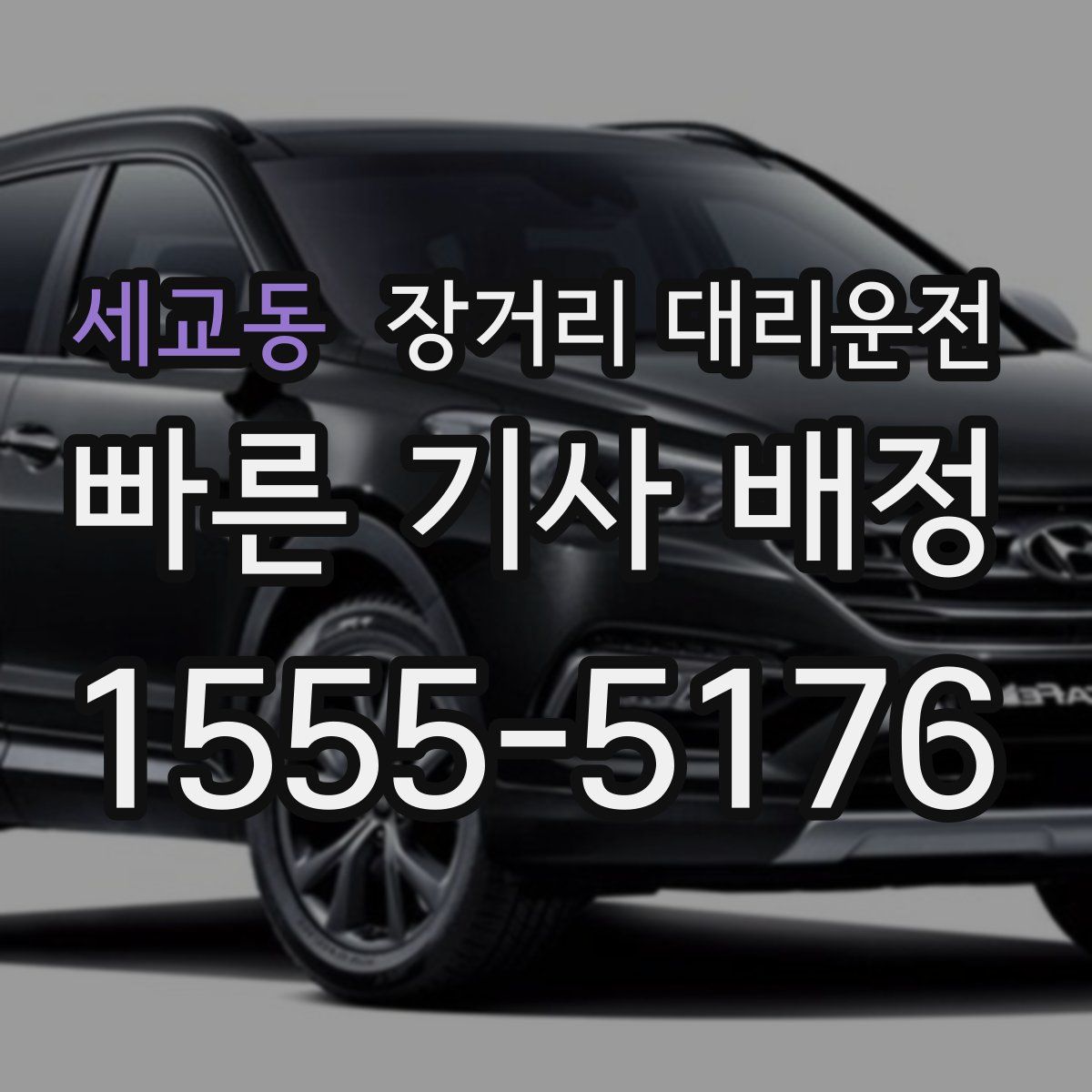 세교동 장거리 대리운전