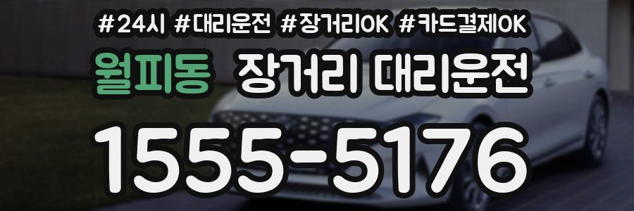 월피동 장거리 대리운전