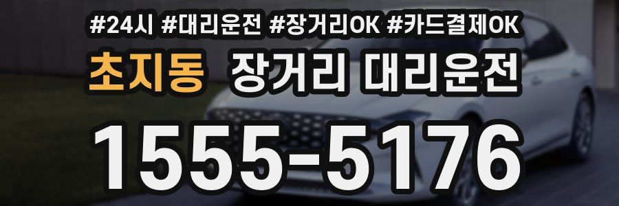 초지동 장거리 대리운전
