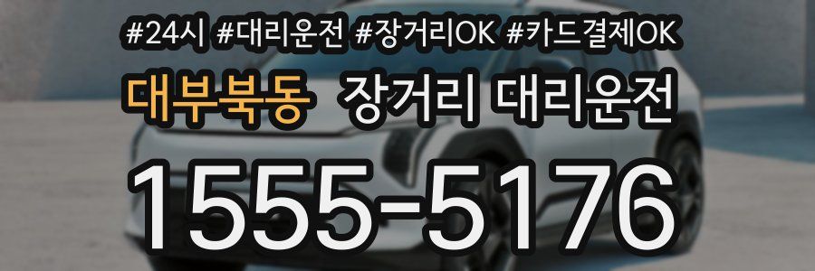대부북동 장거리 대리운전