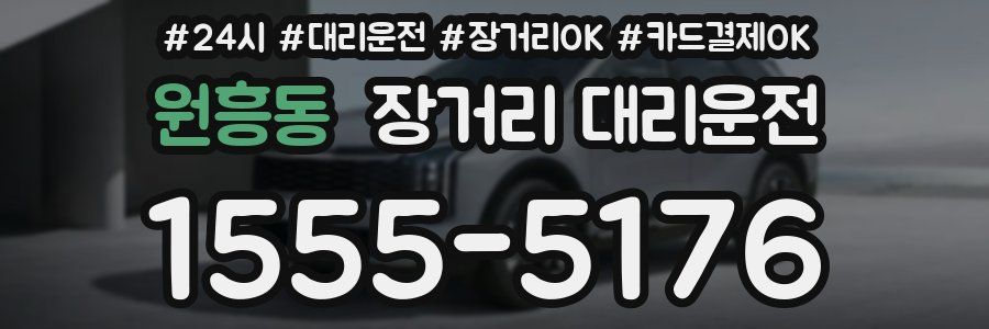 원흥동 장거리 대리운전