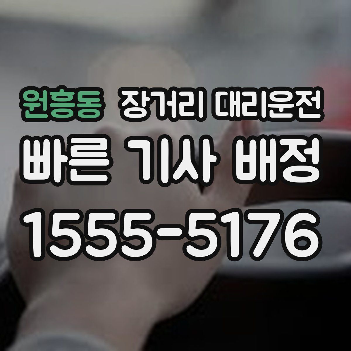 원흥동 장거리 대리운전