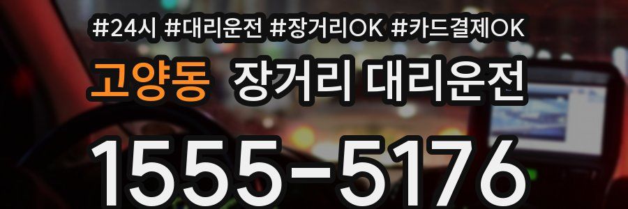 고양동 장거리 대리운전