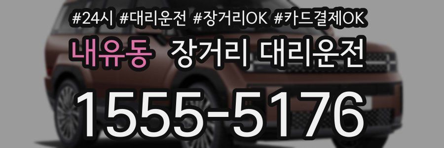 내유동 장거리 대리운전