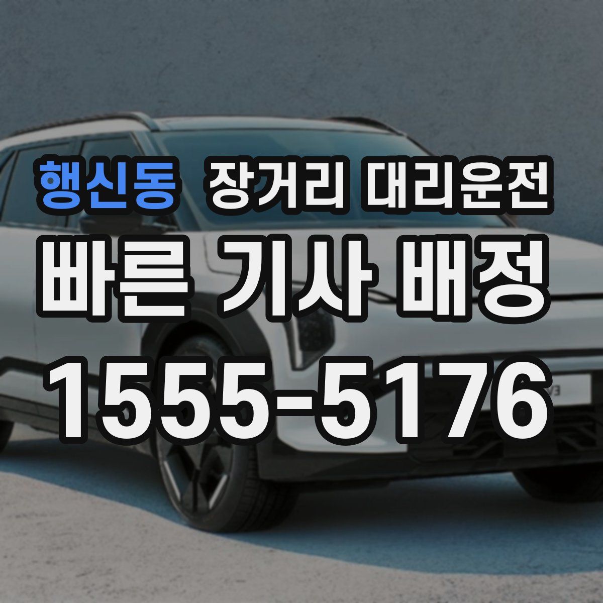 행신동 장거리 대리운전