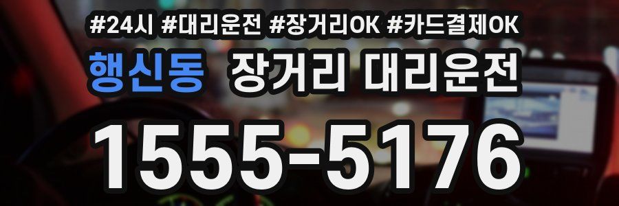 행신동 장거리 대리운전
