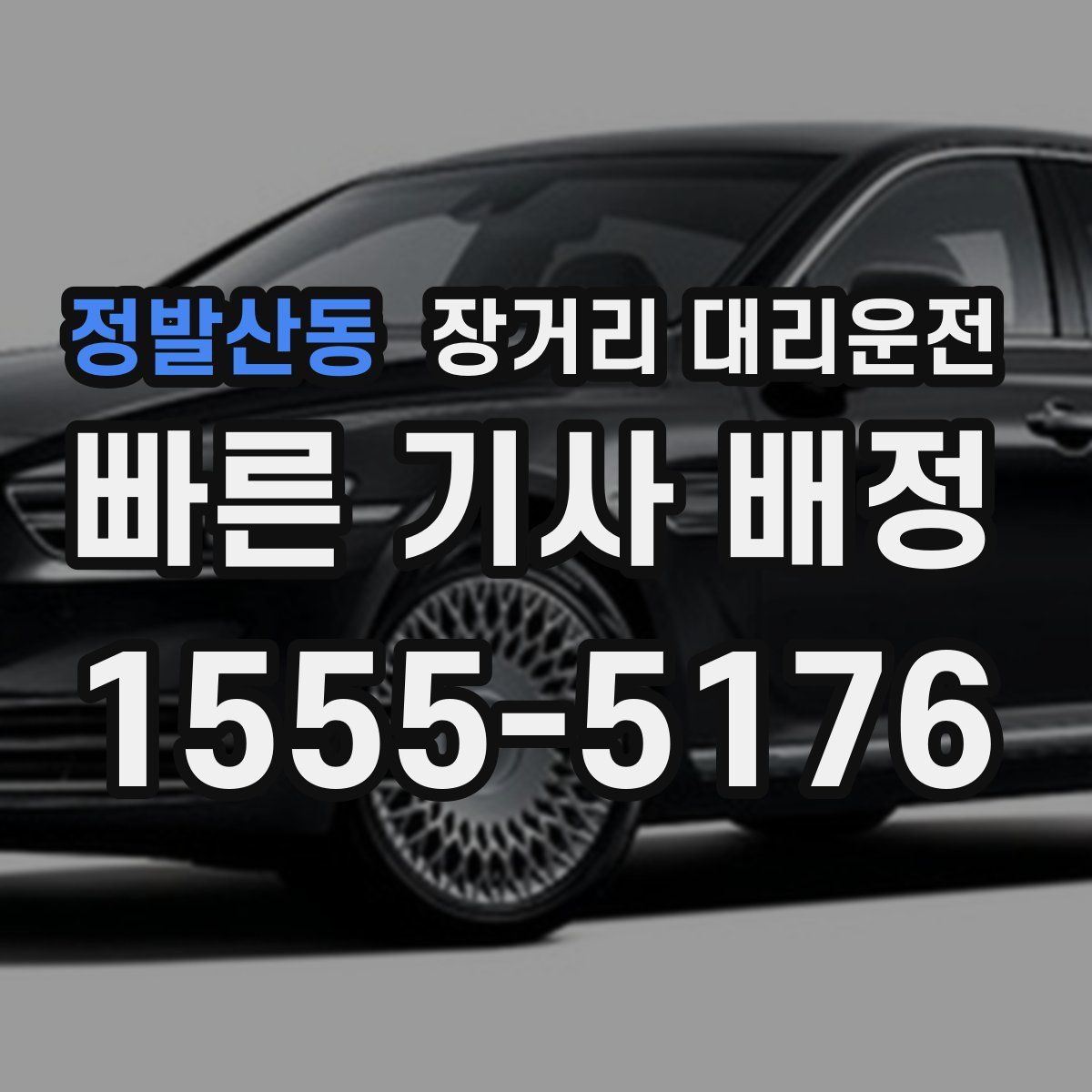 정발산동 장거리 대리운전