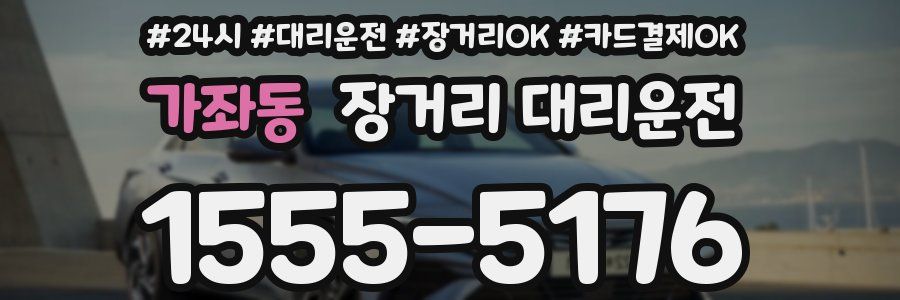 가좌동 장거리 대리운전